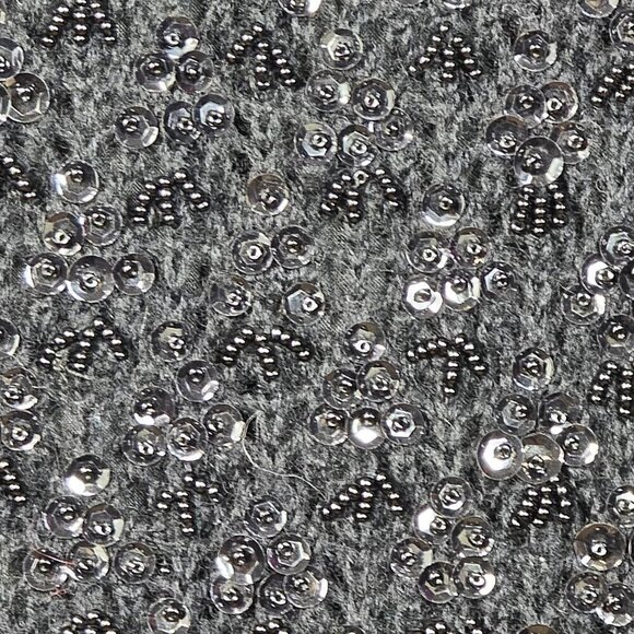 Imperial Imports 1950-60s - Sequin, beaded, and Lined - Black Sweater, Women's X - Picture 4 of 9